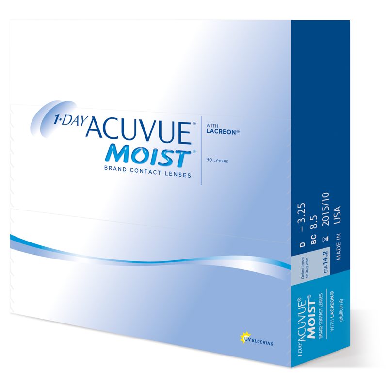 1-DAY ACUVUE® MOIST 90 LENS BOX