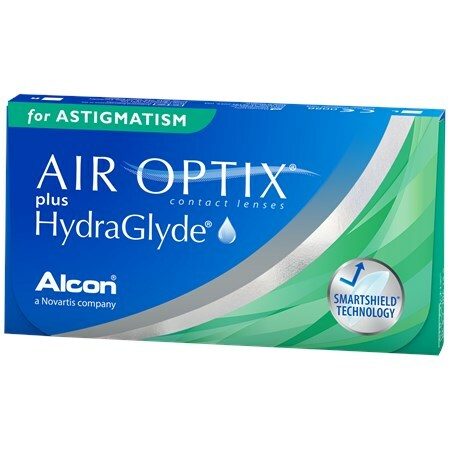 AIR OPTIX® plus HydraGlyde® for ASTIGMATISM 6 LENS BOX