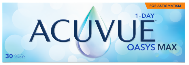 ACUVUE® OASYS MAX 1-DAY FOR ASTIG 30 LENS BOX