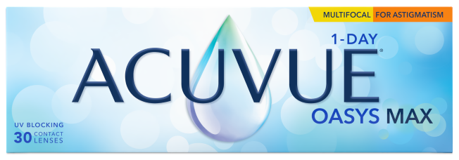 ACUVUE® OASYS MAX 1-DAY MF FOR ASTIG 30 LENS BOX