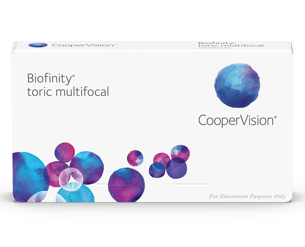 Biofinity® toric multifocal 3 LENS BOX
