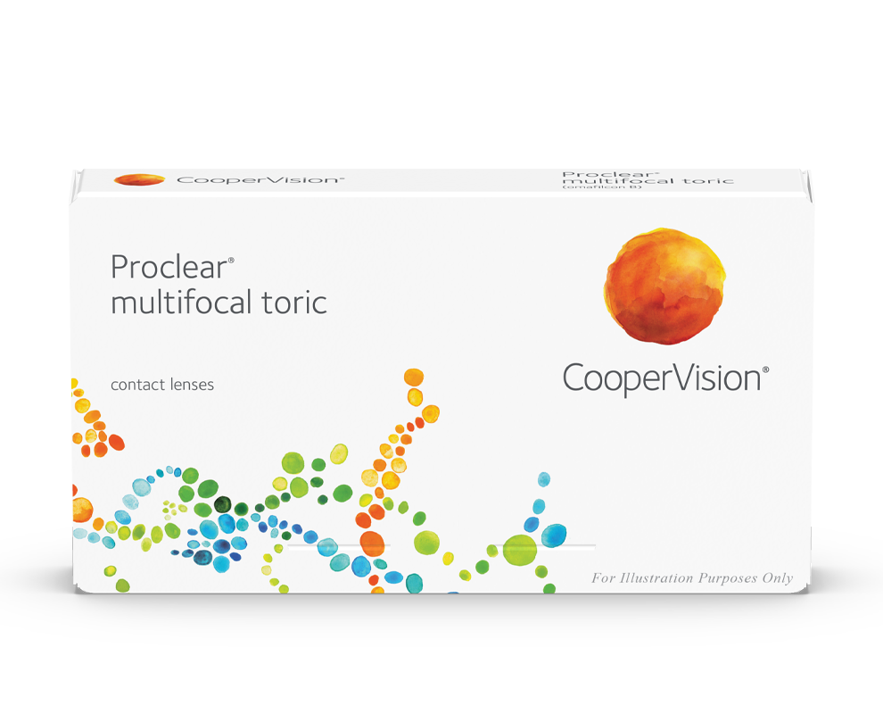 Proclear® multifocal toric 3 LENS BOX